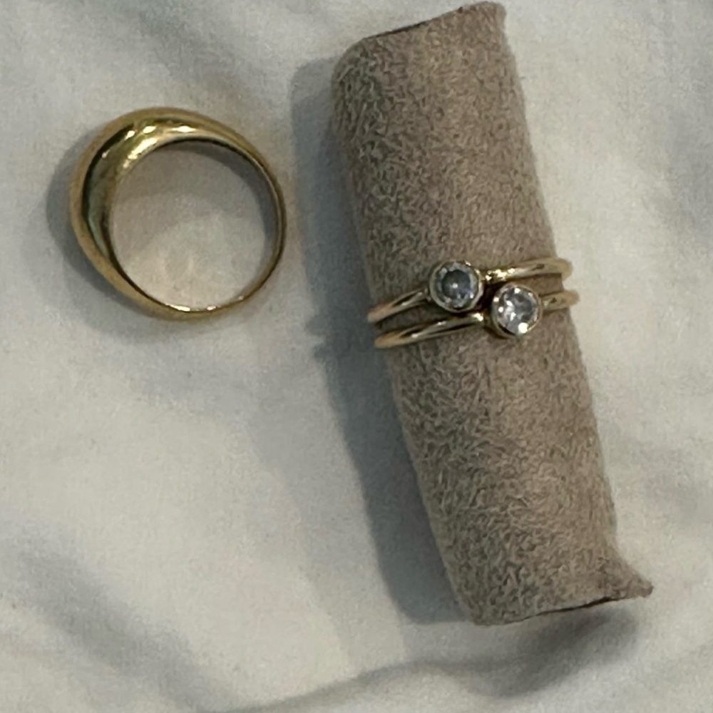 Miranda Frye Gold Plated Brass Women's Rings - Picture 4 of 5